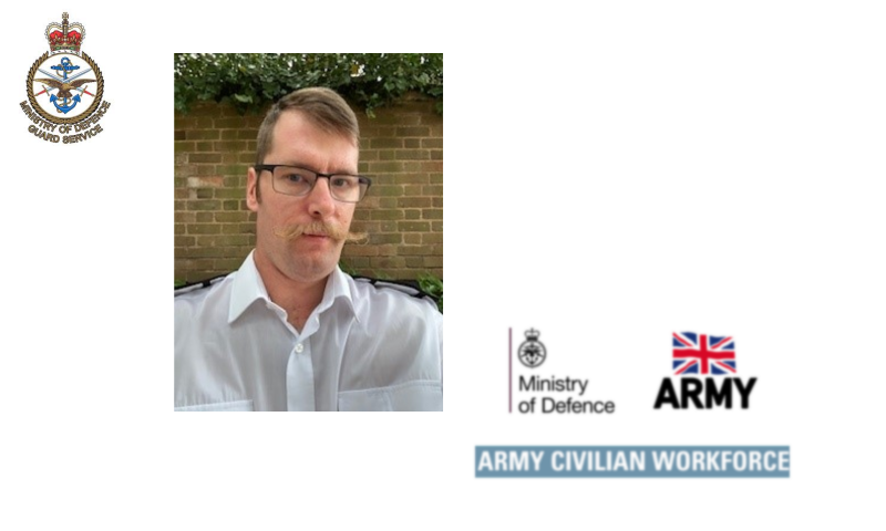 Dominic security officer at Bramcote Barracks