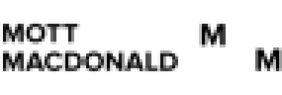 Black and white Mot t MacDonal Logo