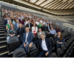 A group of diverse collegues of different gender, age and ethnicity