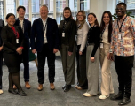 A group of diverse collegues of different gender, age and ethnicity