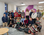 A group of diverse collegues of different ethnicity, age and gender