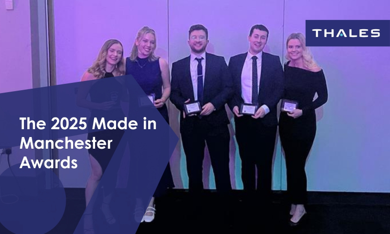 Thales at the 2025 Made in Manchester Awards