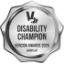 VERCIDA Employer Excellence Awards 2026 – Disability Champion - Shortlist