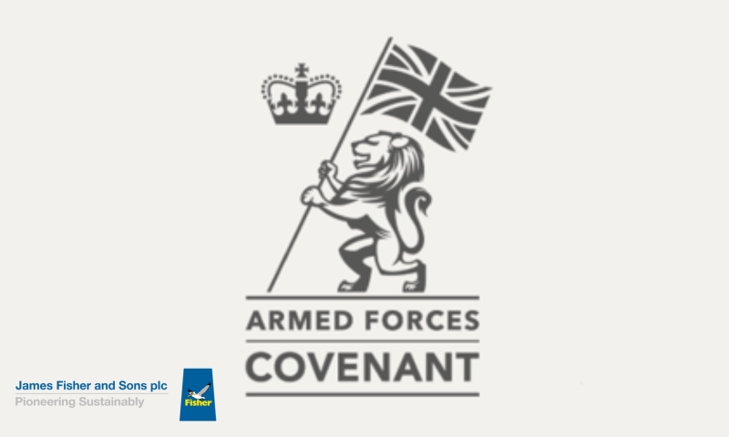 ex armed forces james fisher banner