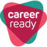 This logo belongs to Career Ready, a UK-based social mobility charity. It features a modern, energetic design that uses overlapping organic shapes to convey a sense of collaboration and growth.  Design Elements Shapes: The logo is built from three overlapping, rounded triangular/"blob" shapes. This layered effect creates new color depths where the shapes intersect, symbolizing the "connection" between education and the world of work.  Typography: The text "career ready" is set in a lowercase, sans-serif font. The typeface is rounded and friendly, reinforcing an accessible and supportive brand identity.  "career" is presented in a bold weight.  "ready" is in a lighter, thinner weight.  Color Palette: The logo uses a vibrant, professional scheme:  Burgundy/Deep Red: The primary central shape.  Teal/Blue-Green: The shape appearing from the top left and bottom right.  Coral/Bright Pink: The shape appearing from the top right and bottom left.  White: Used for the text to ensure high contrast and readability.  Visual Metaphor The overlapping nature of the shapes suggests a convergence of paths—bringing together students, volunteers, and employers. The soft edges and bright colors move away from traditional, "stiff" corporate branding to appeal to a younger audience while remaining professional enough for the business sector.