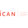 Design Elements Colour Palette: The logo uses a single, consistent coral or soft orange-red colour. This choice feels warm, energetic, and modern without being overly aggressive, making it stand out in a corporate environment.  Typography & Wordplay:  "iCAN": This is the focal point. It uses a bold, sans-serif font.  The lowercase "i": By using a lowercase "i" alongside uppercase "CAN", the logo creates a powerful motivational phrase—"I can"—while functioning as an acronym for the organisation's name.  The Dot: The dot over the "i" is slightly separated and perfectly circular, adding a bit of balanced geometry to the wordmark.  Layout:  The Vertical Divider: A thin vertical line separates the acronym from the full name. This is a common design technique to maintain a clean look while providing necessary detail.  Full Name: To the right of the line, the words "INSURANCE CULTURAL AWARENESS NETWORK" are stacked vertically. The text is in all-caps with generous letter-spacing (kerning), which gives it a sophisticated, professional feel.
