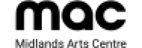 1. The Wordmark (Top) Text: It features the acronym "mac" in lowercase.  Typography: The font is a bold, heavy sans-serif.  Styling: The letters are tightly spaced, and the "m" and "a" have rounded, fluid curves that give the logo a modern, accessible feel.  2. The Full Name (Bottom) Text: Directly beneath the acronym is the full name: "Midlands Arts Centre".  Typography: This uses a much lighter weight of a similar sans-serif font.  Case: It is written in Title Case, providing a professional contrast to the chunky lowercase "mac" above it.