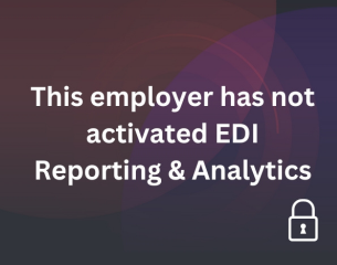 This employer has not activated EDI Reporting and Analytics
