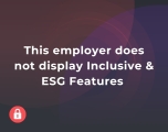 This employer does not display inclusive and ESG features