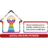 This image features a logo and text graphic for the "LGBTQ+ HOUSING PIONEER" scheme. Here is a breakdown of the design elements:  1. Keyhole House Graphic (Left) Outline: An outline of a simple house shape.  Progress Pride Colours: The roof and sides of the house outline are styled in the stripes of the Progress Pride Flag—incorporating the traditional rainbow stripes along with the brown, black, light blue, pink, and white chevron/trans flag tones.  Central Motif: Inside the house outline is a central keyhole shape filled with a rainbow gradient. At the top circular section of the keyhole, there is a white heart surrounded by concentric circular rainbow patterns, resembling a keyhole dial or target.  2. Message Box (Right) To the right of the house icon is a rectangular box with rounded corners, bordered with the same Progress Pride rainbow gradient.  Text inside:  "We are making sure our LGBTQ+ residents have a voice and are visible here"  3. Bottom Banner A solid dark red, rounded rectangular banner spans across the bottom of the entire graphic.  Text inside (in bold, white capital letters):  LGBTQ+ HOUSING PIONEER