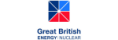 The image features the official logo and wordmark for Great British Energy | Nuclear, set against a clean, plain white background. The design combines a geometric graphic emblem on the left with bold, clear typography on the right.  Visual Elements The Graphic Emblem (Left):  A square symbol made up of eight triangular segments converging towards a central point, evocative of a stylized starburst or a abstract representation of the Union Jack flag.  Colour Palette: The triangles are arranged in blocks of colour—dark navy blue in the top-left and bottom-left quadrants, vibrant bright blue in the top-right, and vivid red in the bottom-right.  Thin white gridlines separate the individual triangles, meeting at a soft, glowing white starburst effect at the centre.  The Typography (Right):  Main Title: The words "Great British" are displayed prominently in a large, bold, dark navy blue sans-serif font.  Subtitle: Below this, in a slightly lighter, capitalised font, reads "ENERGY | NUCLEAR".  The word "ENERGY" is in bold navy blue, followed by a vertical dividing bar, and "NUCLEAR" is rendered in a slightly thinner navy blue weight.
