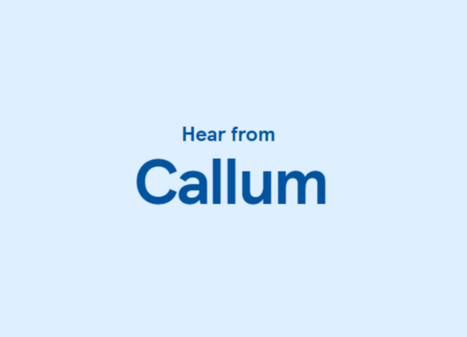 Hear from Cullum at Tesco