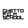 Image of the words ghetto film school on black font